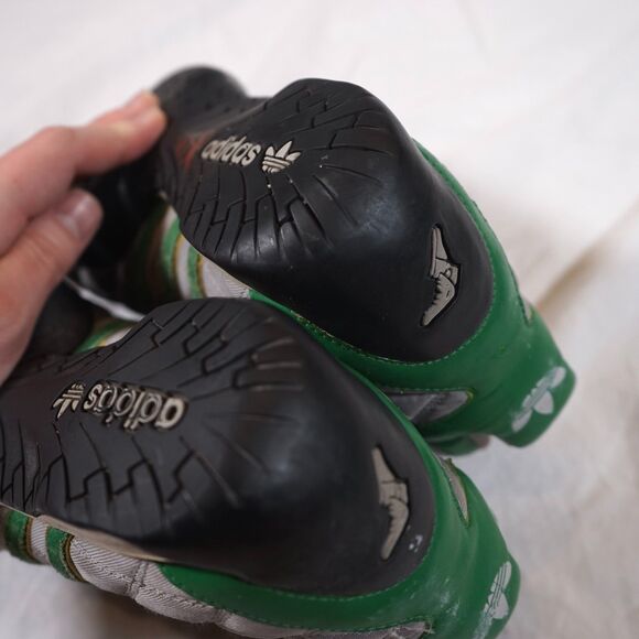 Adidas Goodyear Quilt Racing Shoes Green Men’s Size 8.5 2004 Vintage RARE main image 8